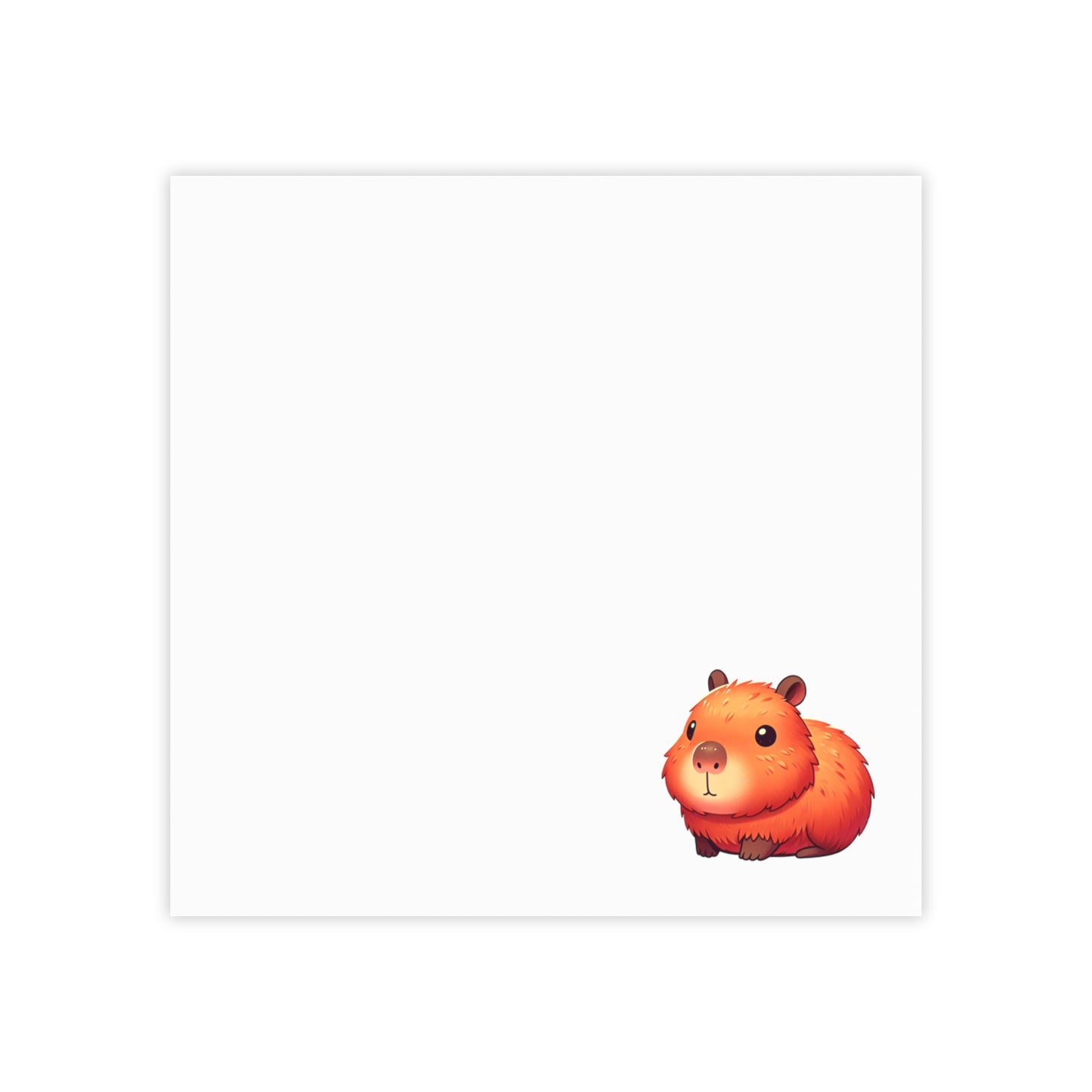 Note Pads - Capybara Design